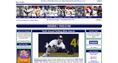 Desktop Screenshot of baseballevolution.com